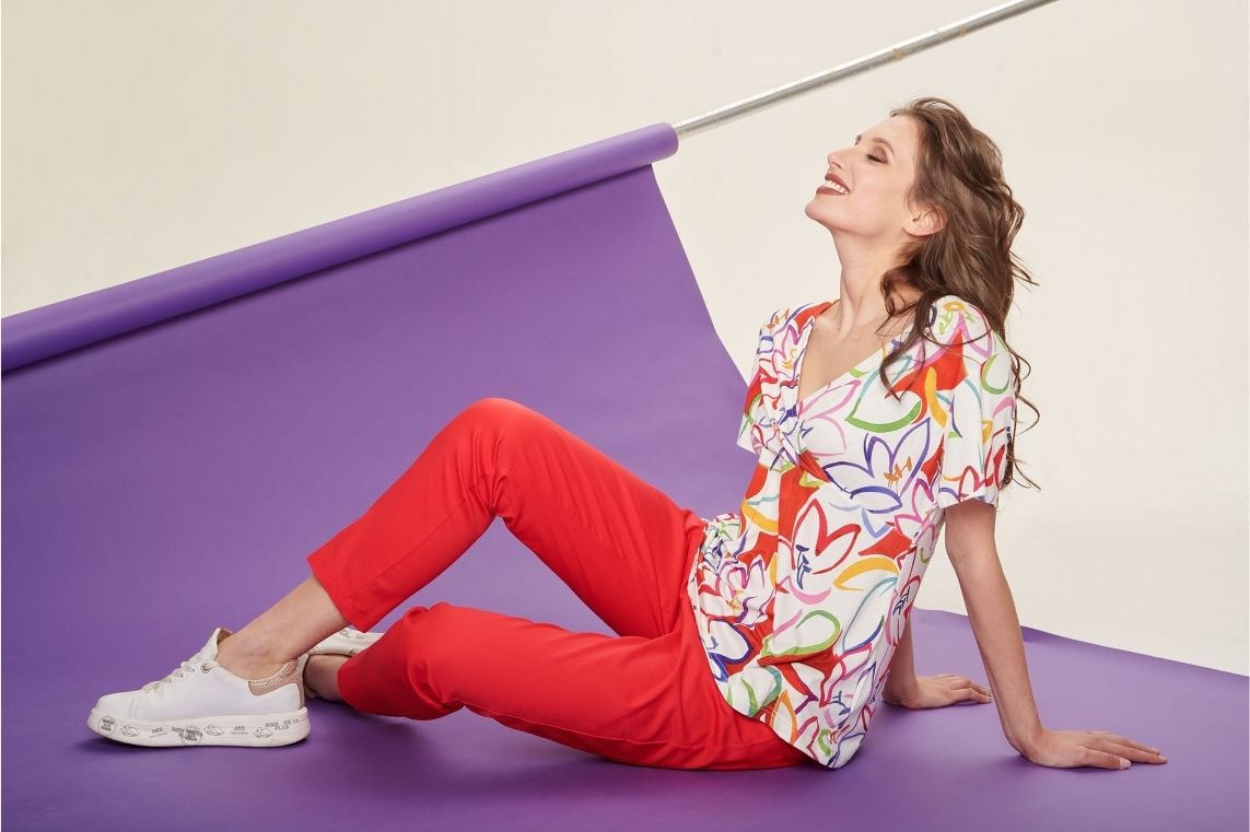 pantalone rosso